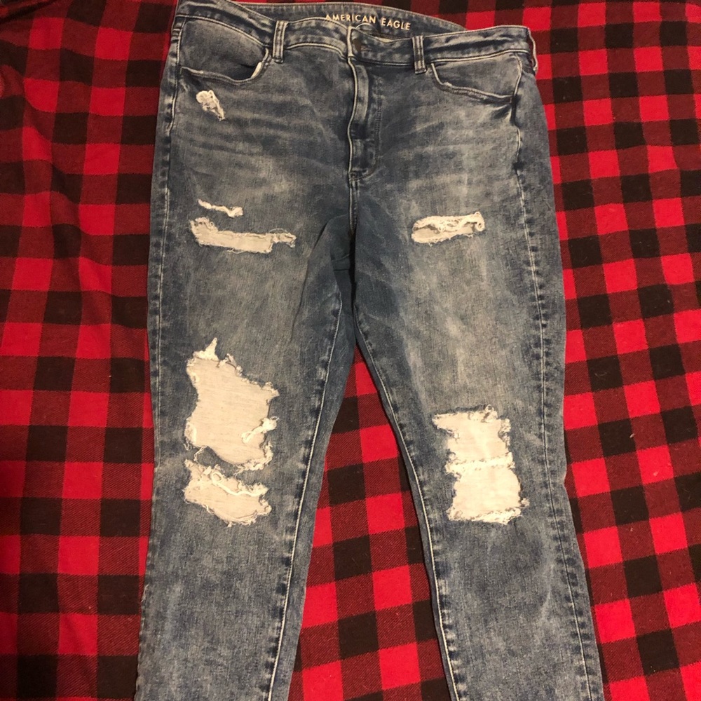 American eagle Super Hi-rise jeggings